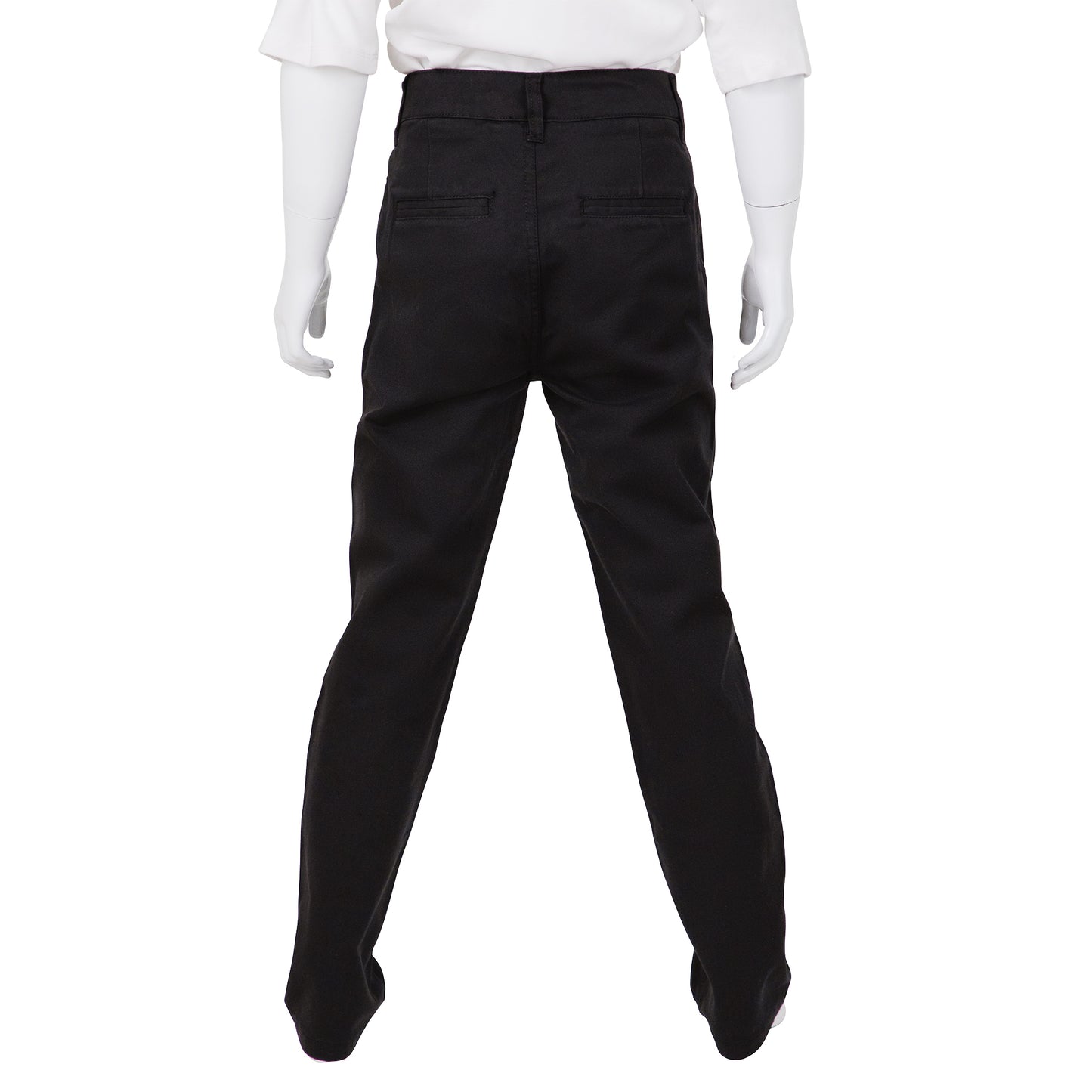 David Oliver Boys Chino Husky Fit Pants   ROBERT BLACK HUSKY