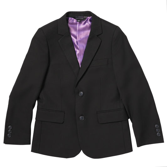 David Oliver Boys Blazer  HUNTER BLACK HUSKY