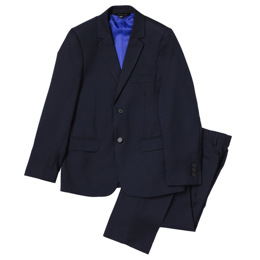 David Oliver Boys Tailored Fit Dress Suit        JAKE NAVY